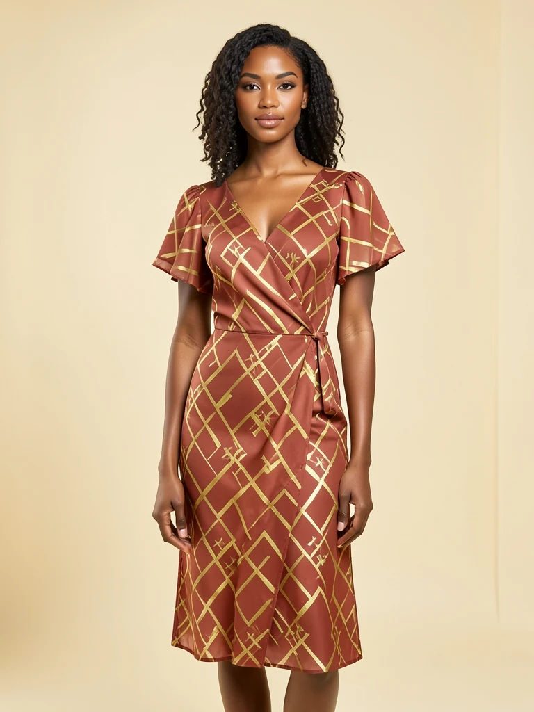 Cocktail Wrap Dress