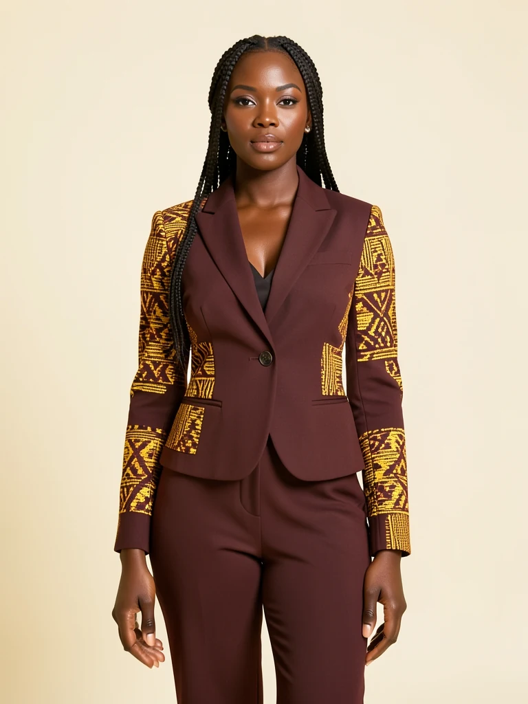 Kente Fusion Blazer