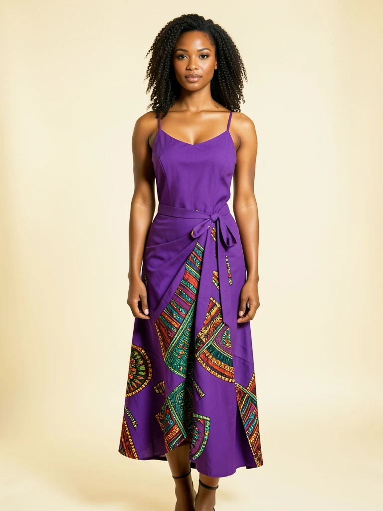 Kitenge Wrap Skirt