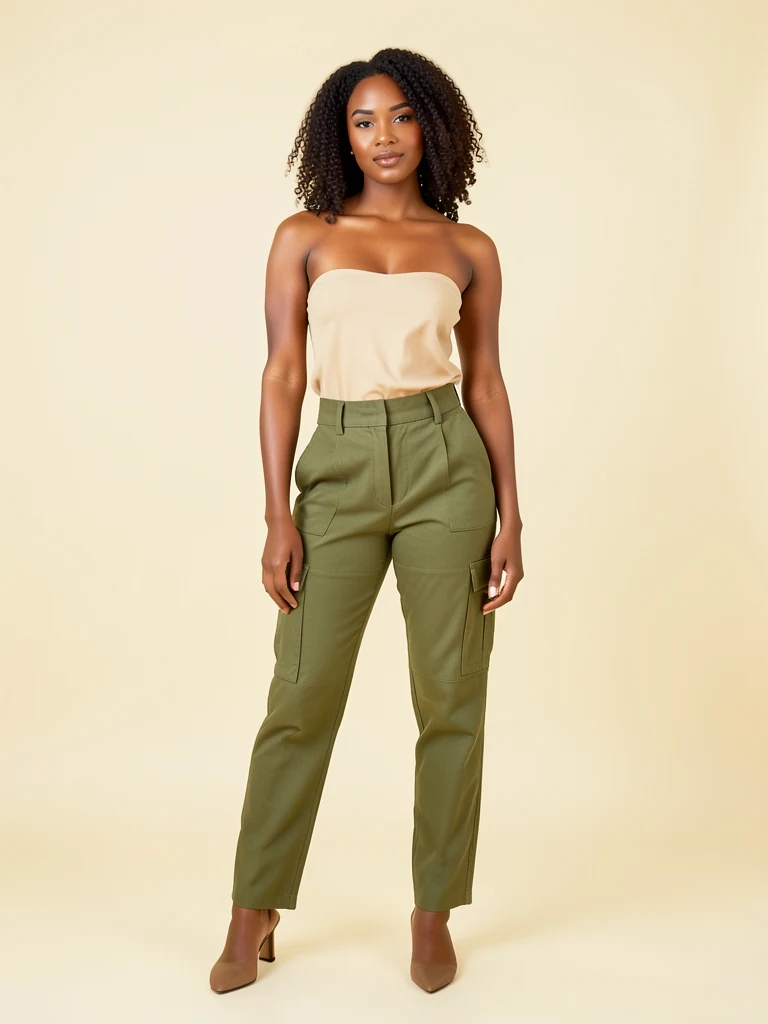 Rust Cargo Pants