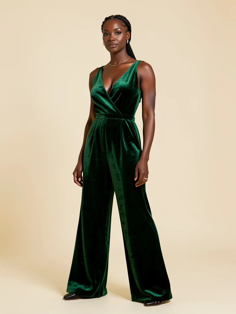 Velvet Statement Jumpsuit